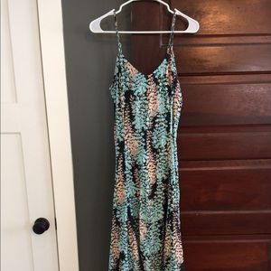 New with tags gap lace up back maxi size 8